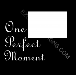 One Perfect Moment Title